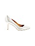 INC International Concepts Silver Heels Size 9 - photo 1