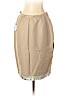 Valentino Boutique 100% Viscose Tan Casual Skirt Size M - photo 1
