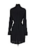 Express 100% Polyester Black Casual Dress Size S - photo 2