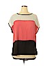 Ashley 100% Polyester Black Short Sleeve Blouse Size 18 - photo 1
