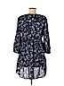 A Pea in the Pod 100% Rayon Blue 3/4 Sleeve Blouse Size M - photo 2