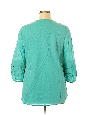 Isaac Mizrahi LIVE! 3/4 Sleeve Blouse (view 2)