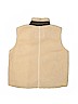 Patagonia 100% Polyester Solid Ivory Vest Size 8 - photo 2
