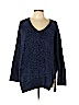 Romeo & Juliet Couture 100% Polyester Blue Pullover Sweater Size L - photo 1