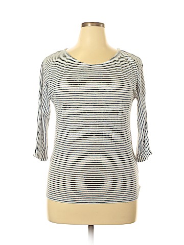 J.Crew 3/4 Sleeve T-Shirt (view 1)