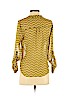 a.n.a. A New Approach 100% Polyester Yellow 3/4 Sleeve Blouse Size S (petite) - photo 2