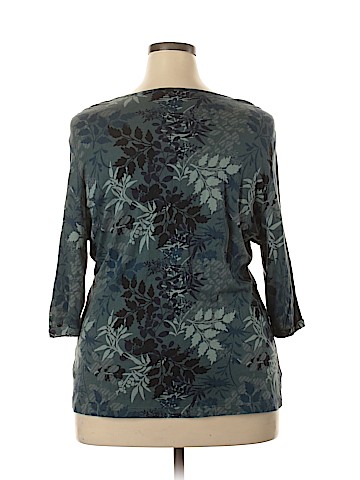 a.n.a. A New Approach 3/4 Sleeve Top (view 2)