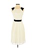 Ted Baker London 100% Polyester White Cocktail Dress Size 4 (1) - photo 1