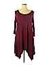 Caralase Burgundy Casual Dress Size XL - photo 1