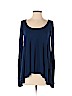 Free People Blue Long Sleeve Top Size XS - photo 1