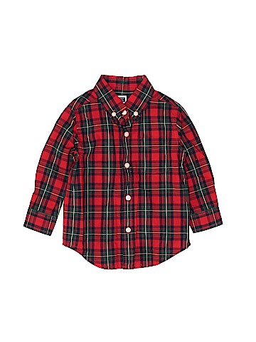 Janie and Jack Long Sleeve Button-Down Shirt (view 1)