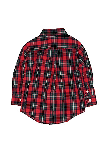 Janie and Jack Long Sleeve Button-Down Shirt (view 2)