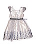Jona Michelle 100% Polyester Silver Special Occasion Dress Size 8 - photo 1