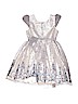 Jona Michelle 100% Polyester Silver Special Occasion Dress Size 8 - photo 2