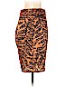 Zara 100% Polyester Brown Casual Skirt Size S - photo 2