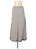 J.jill 100% Linen Gray Casual Skirt Size L - photo 2