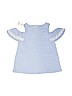 Crazy 8 100% Cotton Blue Short Sleeve Top Size 7 - 8 - photo 2