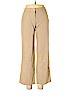White House Black Market Tan Linen Pants Size 10 (petite) - photo 1