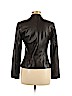 Joseph 100% Leather Black Leather Jacket Size 6 (1) - photo 2