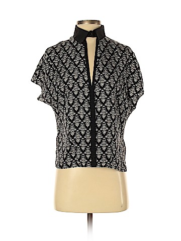 Robert Rodriguez Short Sleeve Silk Top (view 1)