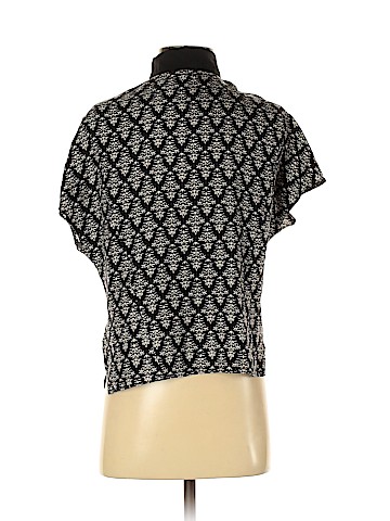 Robert Rodriguez Short Sleeve Silk Top (view 2)