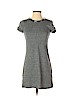 Ann Taylor LOFT 100% Cotton Gray Casual Dress Size XXS (petite) - photo 1