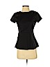 Theory Black Short Sleeve Blouse Size P (petite) - photo 1