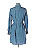 MICHAEL Michael Kors 100% Tencel Lyocell Blue Casual Dress Size M - photo 2