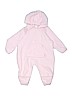The Children's Place 100% Polyester Solid Pink Coat Size 3-6 mo - photo 1