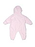 The Children's Place 100% Polyester Solid Pink Coat Size 3-6 mo - photo 2