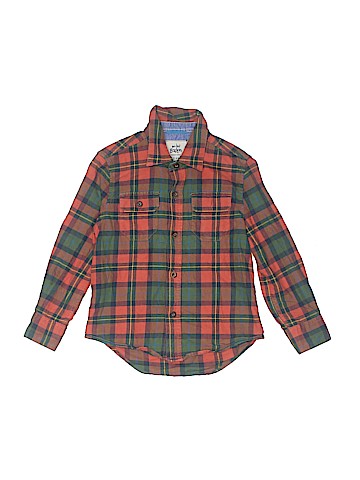 Mini Boden Long Sleeve Button-Down Shirt (view 1)