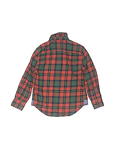 Mini Boden Long Sleeve Button-Down Shirt (view 2)