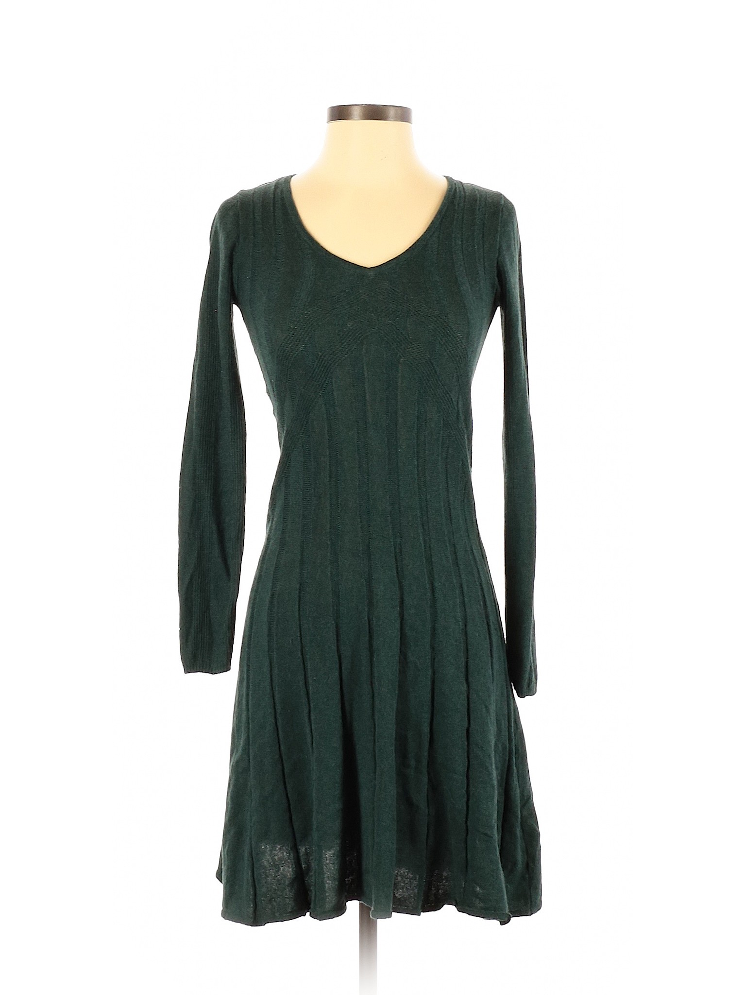 max studio green sweater dress