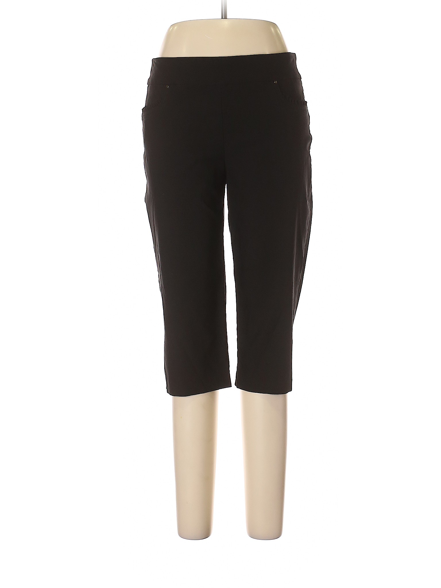 Attyre New York Women Black Casual Pants 12 | eBay