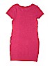 Justice Solid Pink Dress Size 12 - photo 2