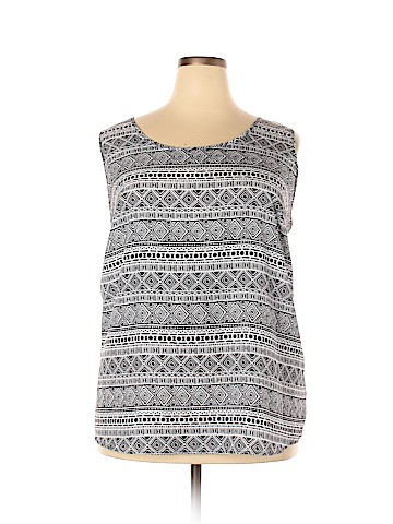 Faded Glory Sleeveless Blouse (view 1)