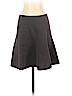 Ann Taylor 100% Polyester Gray Casual Skirt Size 4 - photo 1