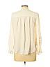 Ann Taylor LOFT 100% Viscose White Long Sleeve Blouse Size M - photo 2