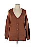 Charlotte Russe 100% Acrylic Brown Cardigan Size XL - photo 1