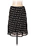 Ann Taylor LOFT 100% Polyester Black Casual Skirt Size 12 (petite) - photo 2