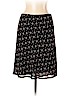 Ann Taylor LOFT 100% Polyester Black Casual Skirt Size 12 (petite) - photo 1