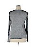 Not Your Daughter's Jeans Gray Long Sleeve Blouse Size XL (petite) - photo 2