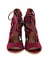 Charlotte Russe Burgundy Heels Size 8 - photo 2