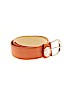 MICHAEL Michael Kors 100% Leather Solid Orange Leather Belt Size S - photo 1