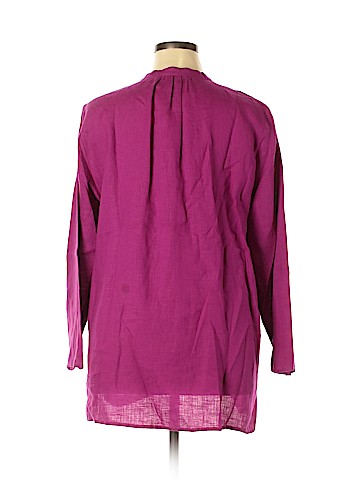 Eileen Fisher Long Sleeve Blouse (view 2)