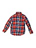 Gap Kids 100% Cotton Red Long Sleeve Button-Down Shirt Size 6 - 7 - photo 1