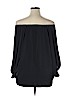 Jennifer Lopez 100% Polyester Black 3/4 Sleeve Blouse Size XL - photo 2
