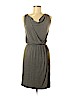 Ann Taylor LOFT Gray Casual Dress Size S (petite) - photo 1
