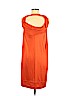 Diane von Furstenberg Orange Cocktail Dress Size 6 - photo 2