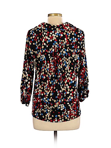 Notations 3/4 Sleeve Button-Down Shirt (view 2)